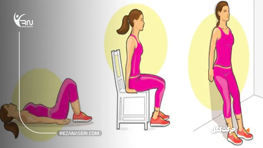 حرکت کگل برای تقویت عضلات لگن